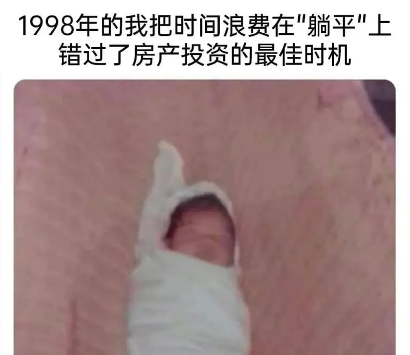 1998年的我，把时间浪费在“躺平”上，错过了房产投资的最佳