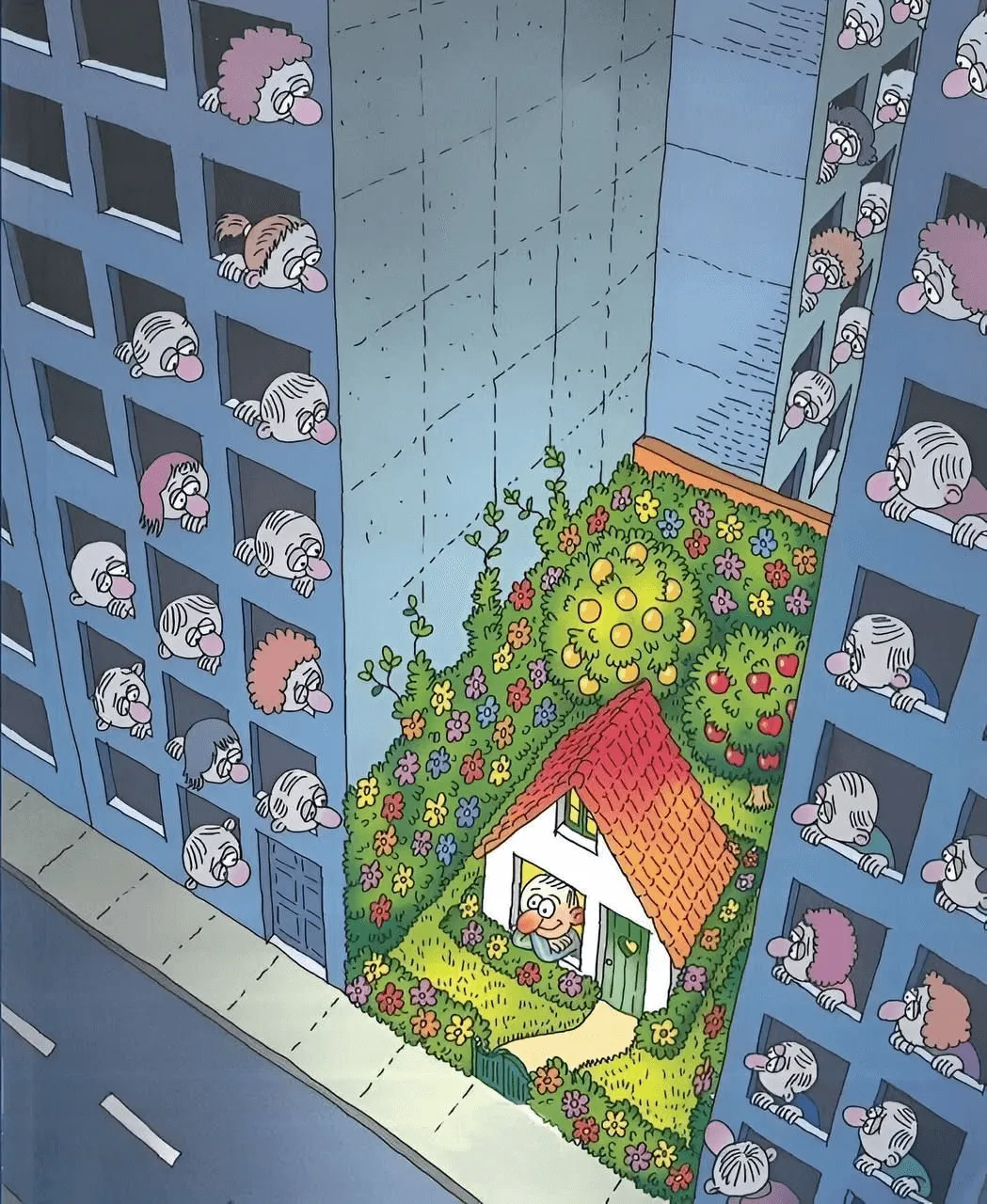 谁不想住平房？