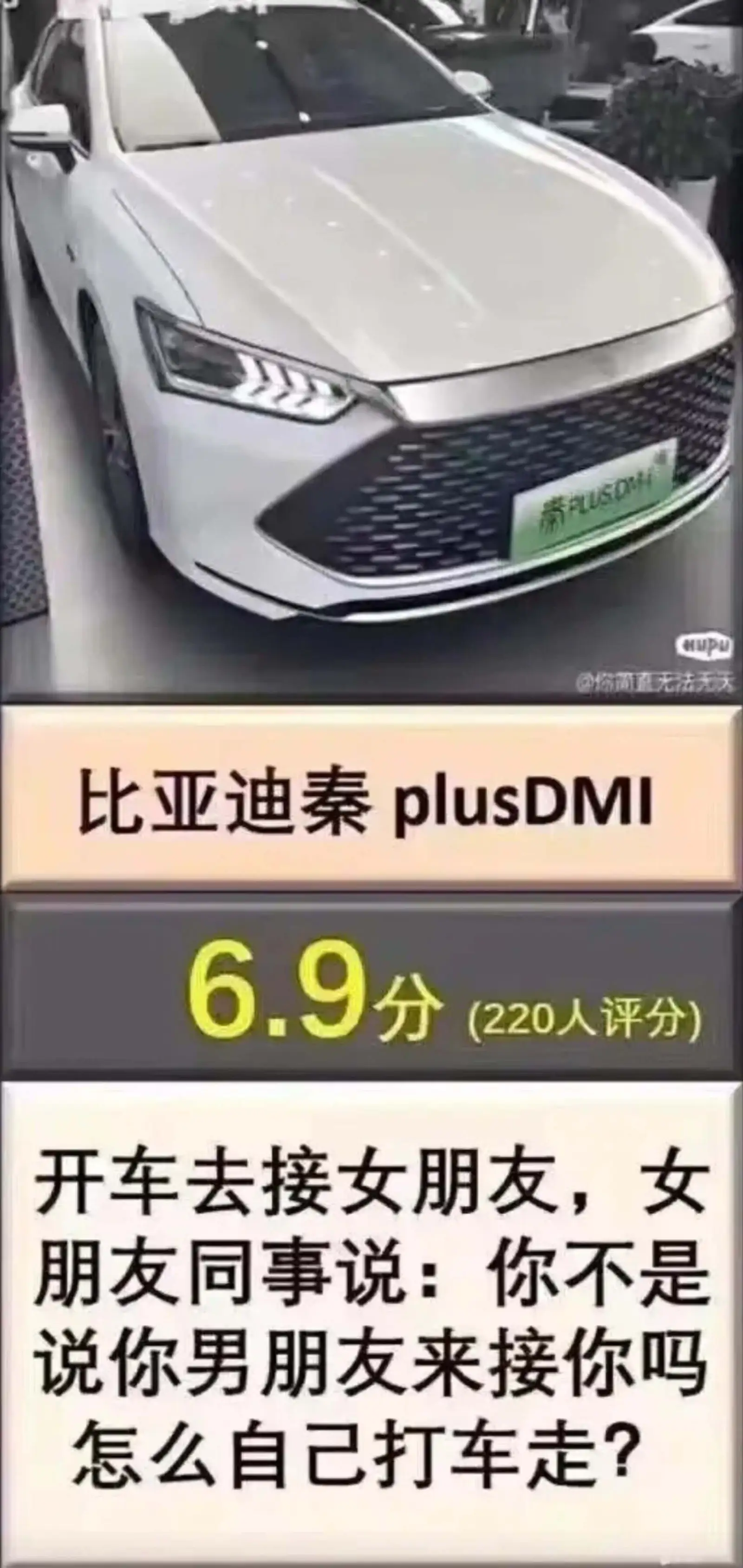 AUSO你简原无法无天比亚迪秦plusDMI6.9分（220