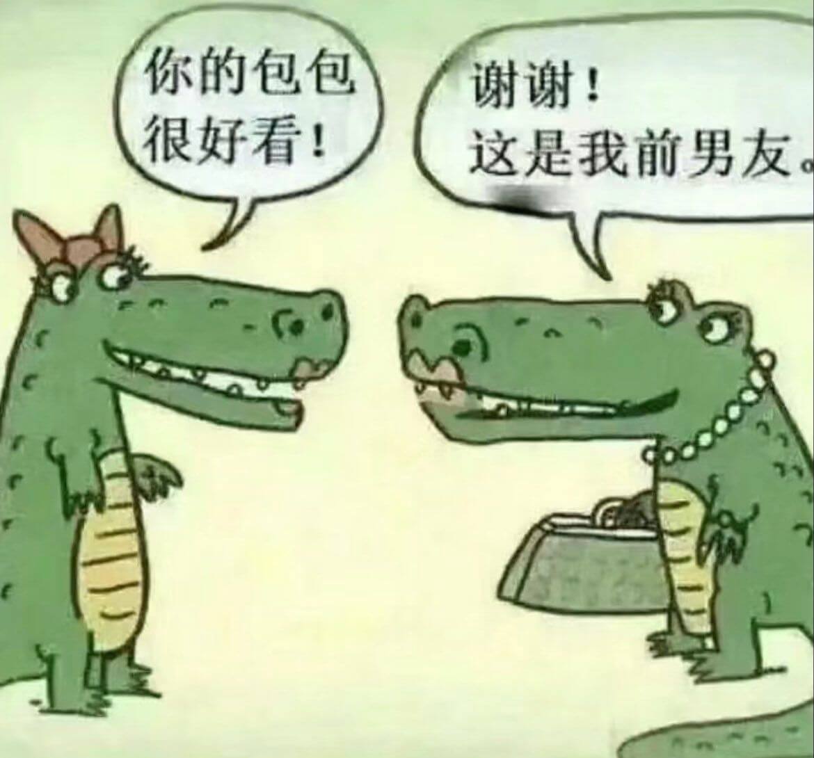 你的包包谢谢！很好看！这是我前男友