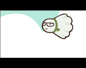 你们这样打羽毛球，想过它的感受吗？🏸️🫠