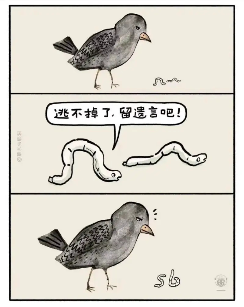 逃不掉了，留遗言吧！